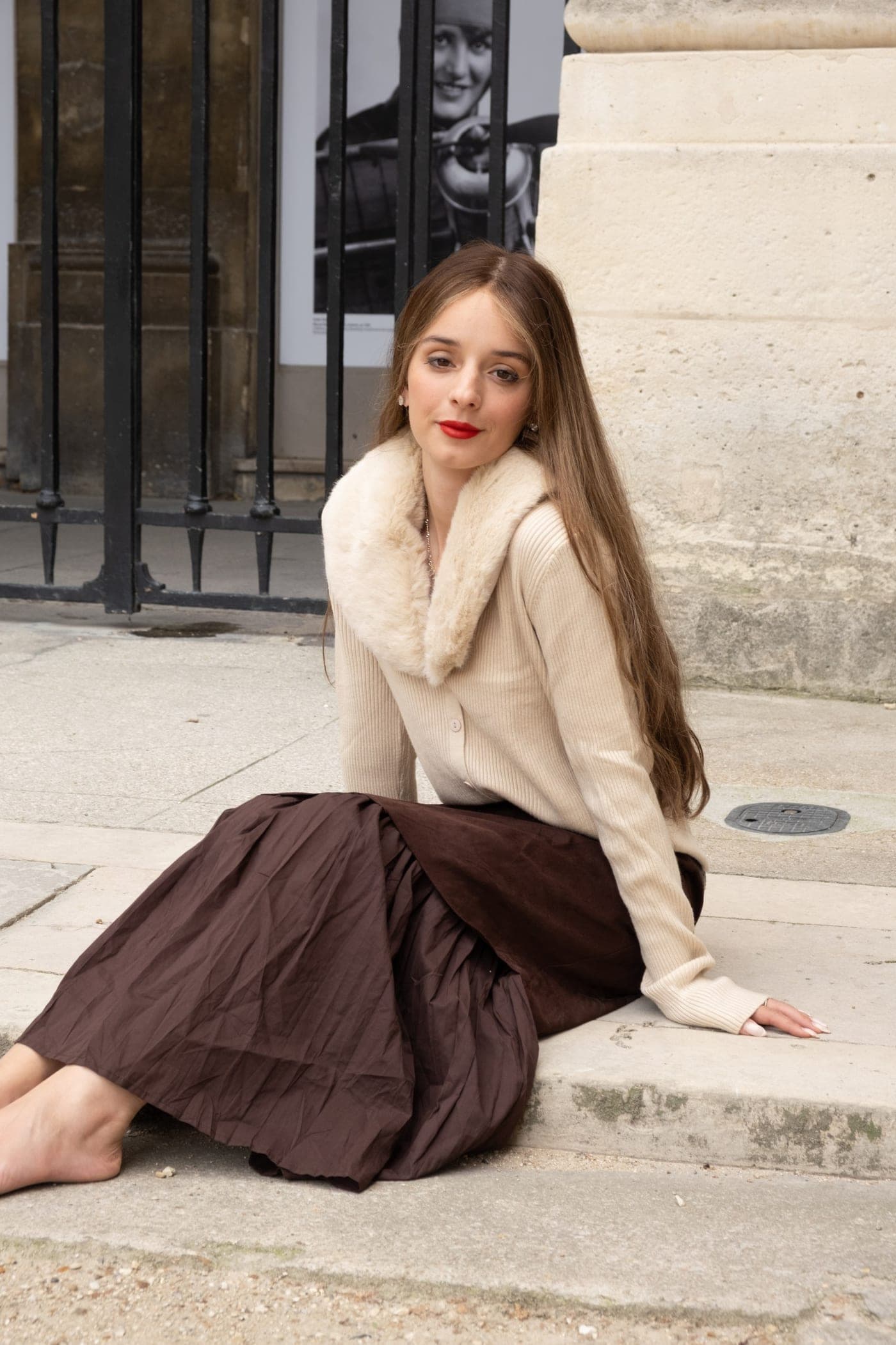 Soft Fur Cardigan