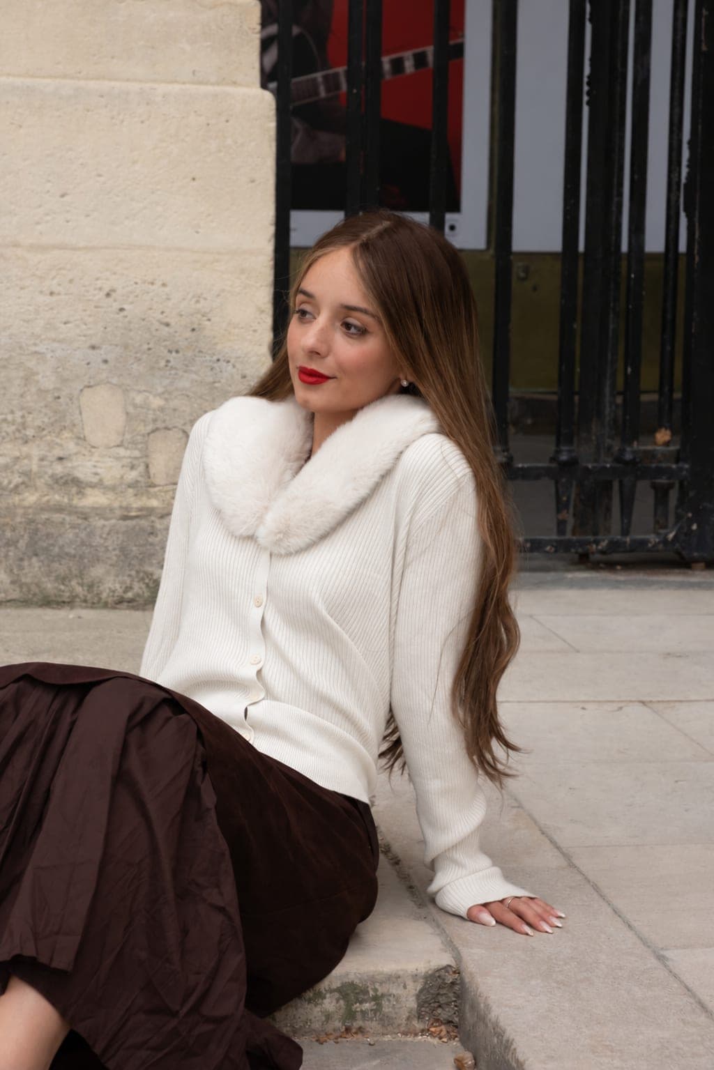 Soft Fur Cardigan