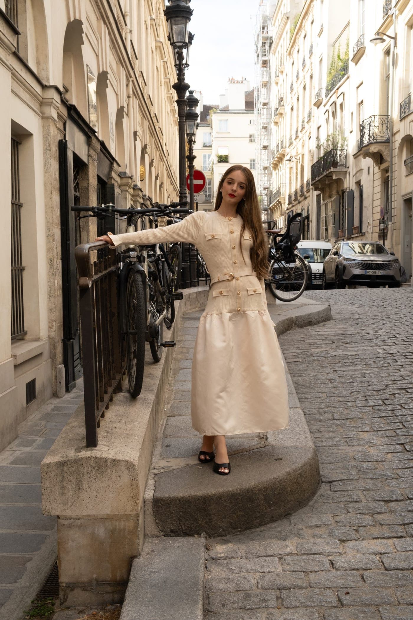 Knit Belted Dress